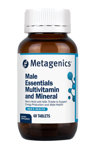 Male Essentials Multivitamin & Mineral 60tabs-Metagenics-Matakana Pharmacy
